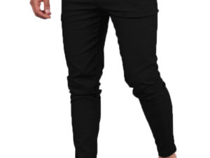 Men's Business Casual Pants Ice Silk Tight Stretch Pants