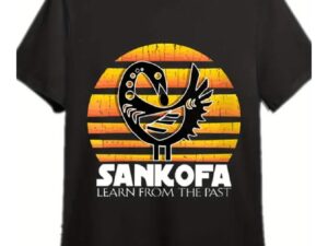 Explore The Trend Shop Online Sankofa Tshirt A Perfect Blend Of Vintage And Fashion