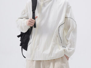 Fashion Summer Ice Silk Sun Protection Clothing Men