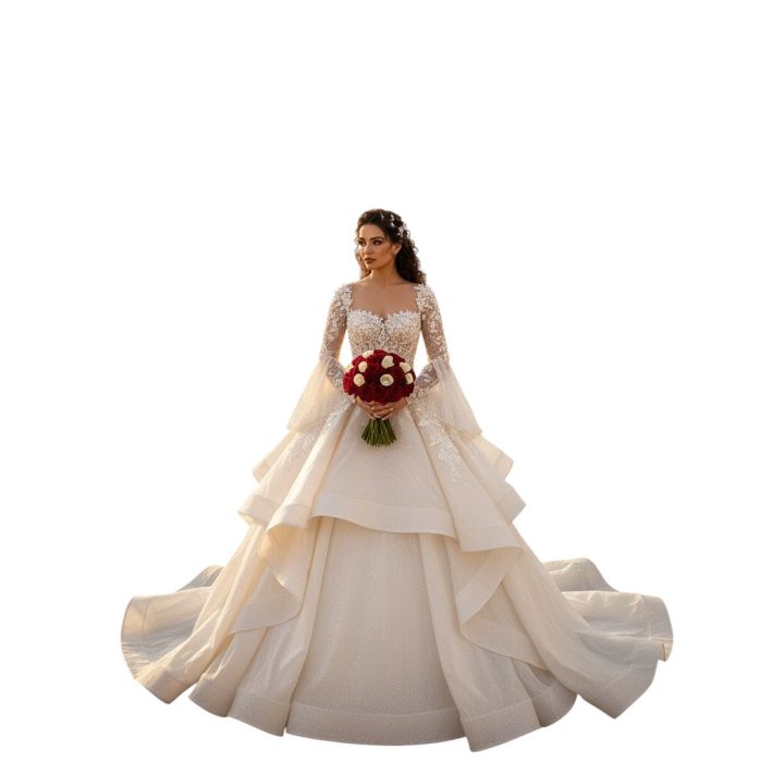 weddiing gown hotel background 4k hd for thumbuy (2)